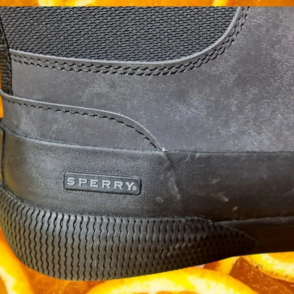 Sperry Men's Black Halyard Storm‎ Memory Foam Sneaker Size 11